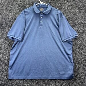 Polo Ralph Lauren Performance Shirt Mens XL Blue Short Sleeve Golf Polo Pique